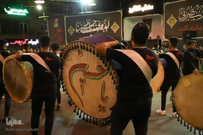 مراسم شاه حسین گویان تبریز‎‎