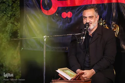 احمد ابوالقاسمی، سوگ‌نشینی قاریان قرآن در شب سوم شهادت سید‌الشهدا‌(ع)