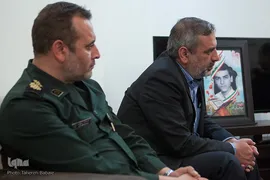 دیدار هفتگی جامعه قرآنی با خانواده طلبه شهید سیدعلی‌اکبر فاطمی نیری
