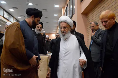  آیت الله العظمی ناصر مکارم شیرازی در سی و هفتمین سالگرد ارتحال علامه طباطبایی