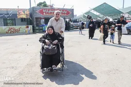 مرز شلمچه در آستانه اربعین