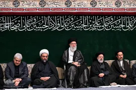 مراسم عزاداری اربعین حسینی با حضور هیئت‌های دانشجویی در حسینیه امام خمینی(ره)