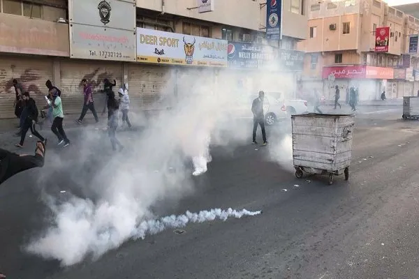 Bahreyn halkından 14 Şubat Devrimi'ne destek protestosu