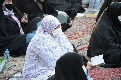 مراسم دعای عرفه در آستان مقدس حضرت سید حمزه(ع) تبریز