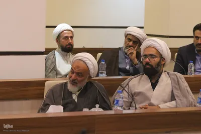 آیین رونمایی از نرم افزار آثار علامه مجاهد آیت الله العظمی سیدعبدالحسین نجفی لاری