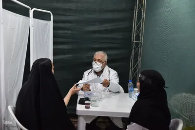 موکب درمانی استان گلستان در کربلای معلی
