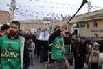 سوگواری اهالی شهرک سعدی در عزای رهبر شهید