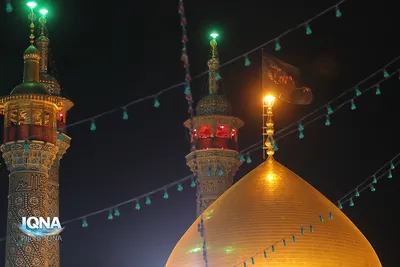 شب رحلت نبی مکرم اسلام(ص) در حرم بانوی کرامت