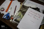 کتابت آیات وحی به زبان انگلیسی در کریسمس ـ شیراز