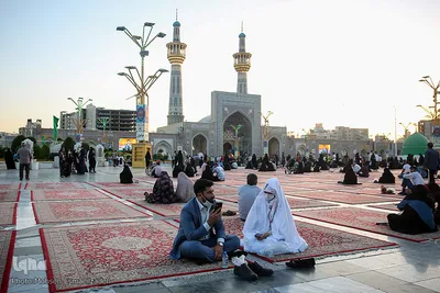 مراسم بیست و چهارمین دوره ازدواج دانشجویی در حرم رضوی
