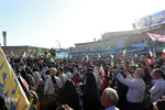 اجتماع عظیم «سلام فرمانده» مردم مومن و ولایت‌مدار زنجان در میدان انقلاب