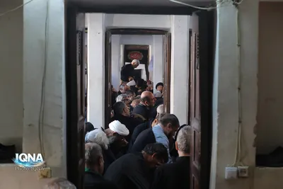 بزم روضه روز ۲۸صفر در منزل مرحوم محمدباقر روحانی