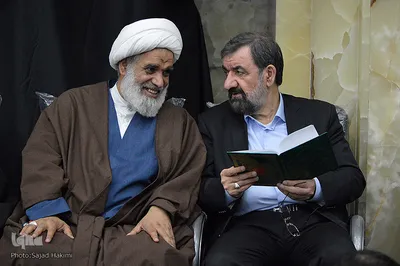 مراسم چهلمین روز ارتحال آیت الله هاشمی شاهرودی در قم
