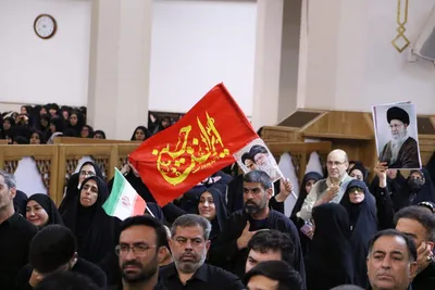 مراسم سوگواری شب شهادت رهبر معظم انقلاب در حرم شاهچراغ(ع)