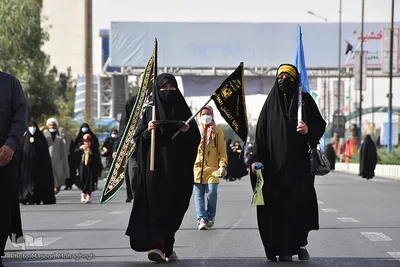 مراسم پیاده روی اربعین - سمنان