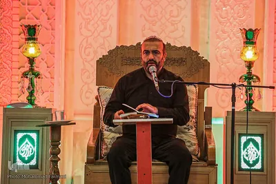 مراسم سوگواری شب شهادت امام حسن عسکری(ع) شاهچراغ