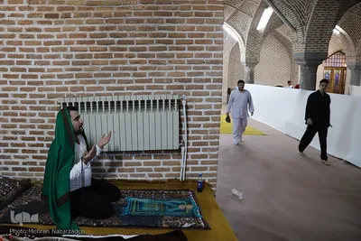 اولین روز مراسم معنوی «اعتکاف» در مسجد جامع تبریز