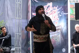 تعزیه در سبزه میدان بازار تهران