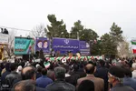 حماسه حضور مردم ملایر راهپیمایی ۲۲ بهمن