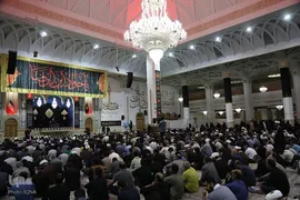 عزاداری شب شهادت امام جواد(ع) در حرم حضرت معصومه(س)