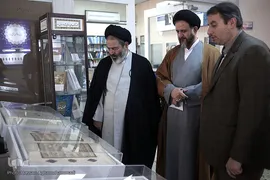 بازدید حجت‌الاسلام والمسلمین سیدعبدالفتاح نواب، نماینده ولی فقیه در امور حج و زیارت و سرپرست حجاج ایرانی از ایکنا