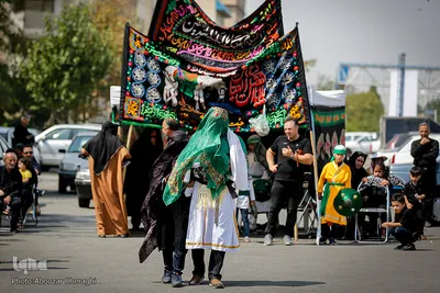 مراسم تعزیه خوانی روز عاشورا در تهران