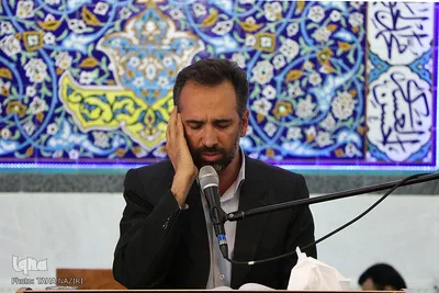 مراسم دعای عرفه امام حسین(ع) – مسجد حاج آقا صابر اراک/عکاس:طاها نظیری