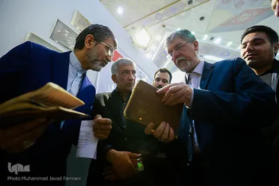 بازدید سیدعباس صالحی، وزیر فرهنگ و ارشاد اسلامی از بیست و هفتمین نمایشگاه قرآن کریم