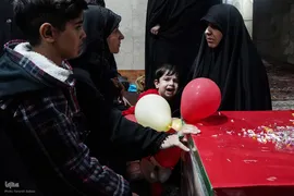 وداع با پیکر شهید مجتبی اسماعیلی؛ شکوه ایثار در اسلامشهر