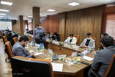نشست خبری غرفه مجازی کتاب دفاع مقدس
