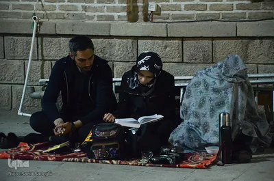 مراسم احیای شب قدر در آستان مقدس حضرت سید حمزه (ع) تبریز