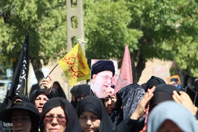 دسته عزاداری در ملایر
