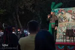 اجرای آیین سنج‌زنی آران بیدگل در چهارباغ اصفهان‎‎