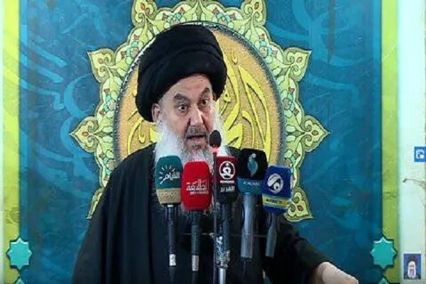 خطيب جمعة بغداد: الشعب العراقي يلعب دوراً إستراتيجياً في المعركة مع الاحتلال