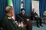 دیدار فرماندهان نظامی و انتظامی با نماینده ولی فقیه در آذربایجان غربی‎