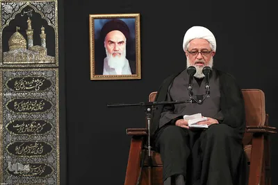 مراسم عزاداری روز شهادت امام رضا(ع) در حسینیه امام خمینی(ره)