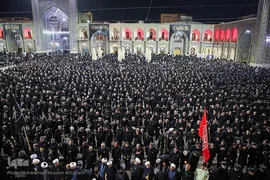 شام غریبان شهادت امام رضا(ع) در حرم مطهر رضوی