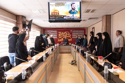 نشست خبری مدیرکل بنیاد شهید البرز‎
