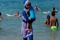 Muslim Women Protest 'Burkini' Ban in France