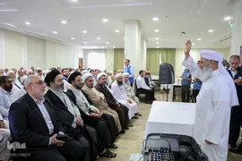 دیدار صمیمی سرپرست حجاج ایرانی با زائران کشورمان در مکه مکرمه