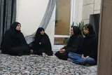 دیدار مدیر ستاد هماهنگی کانون‌های مساجد هرمزگان با خانواده شهید رسانه‌ای جنگ رمضان