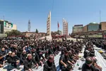 حسینیه ایران؛ نماز ظهر عاشورا در زنجان‎‎