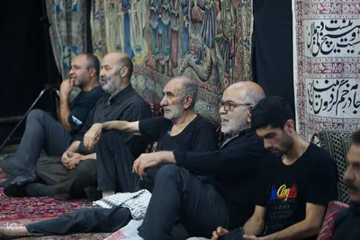 مراسم تعزیه‌خوانی در تکیه شوفرها