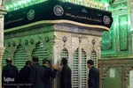 سوگواری نیروهای مسلح فارس در رثای شهدای حرم مطهر شاهچراغ