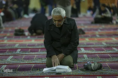 مراسم شب ۱۹ رمضان در مسجد جامع اصفهان