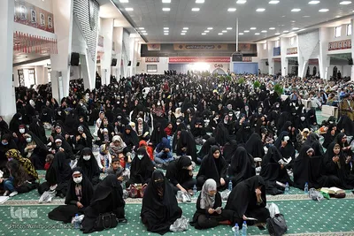 مراسم قرائت دعای پرفیض عرفه در حسینیه جماران بیرجند