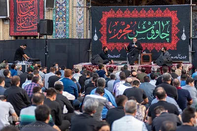 مراسم سیاه‌پوشان امامزاده محمد (ع) کرج