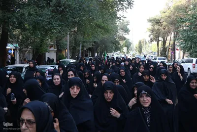 مراسم تشییع پیکر شهیدان مصطفی امینی و عبدالحسین شیخ‌کوپایی