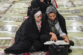 مراسم پرفیض دعای عرفه در سمنان