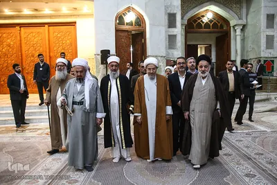 تجدید میثاق مهمانان سی و سومین کنفراس وحدت اسلامی با آرمان های امام